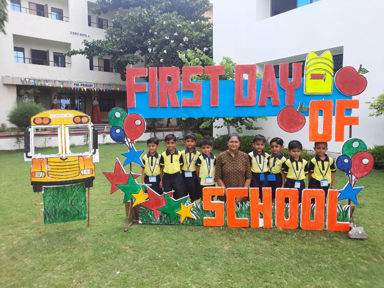 School Open First Day 14-06-2022