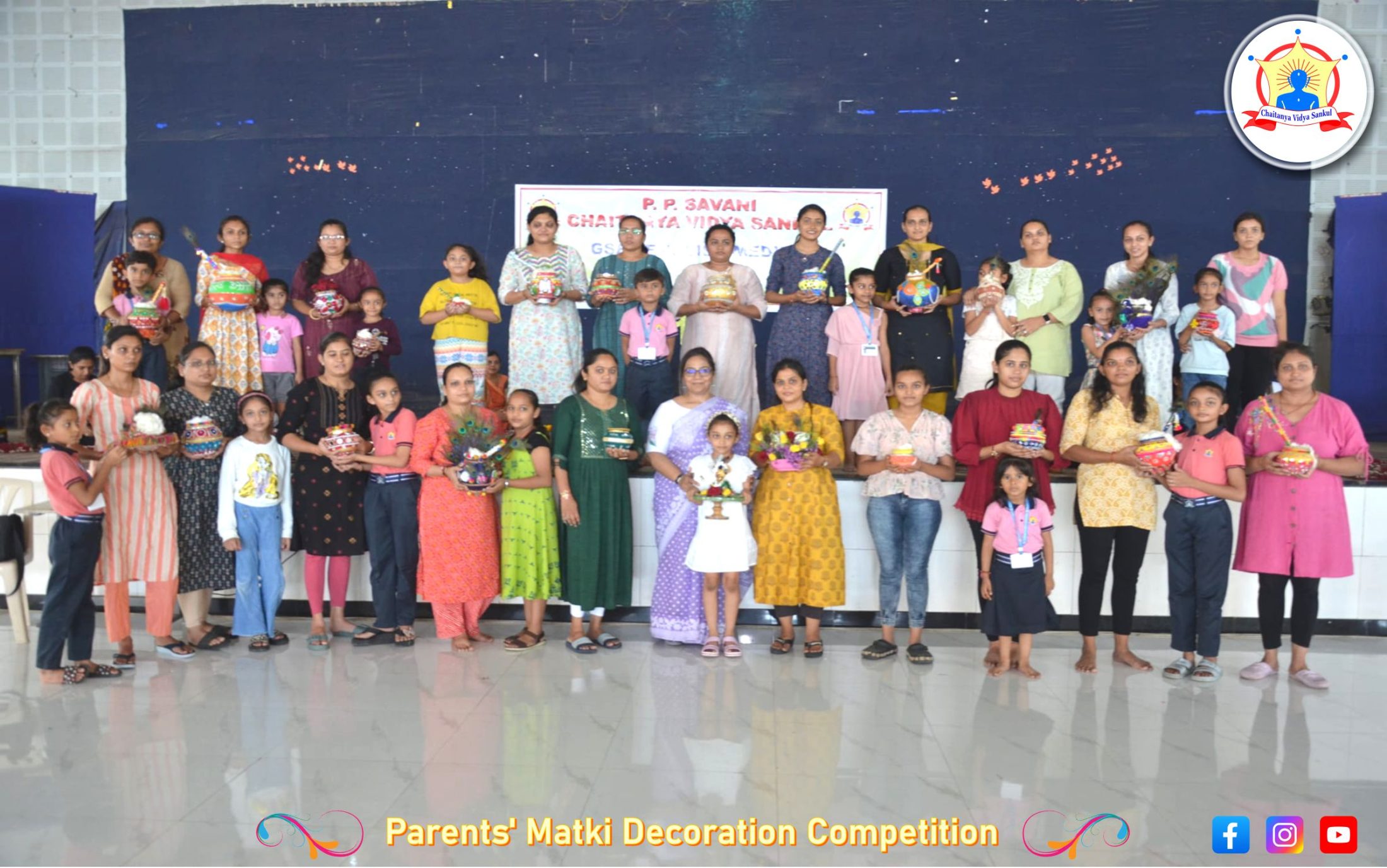 Parents Matki Decoration Competition