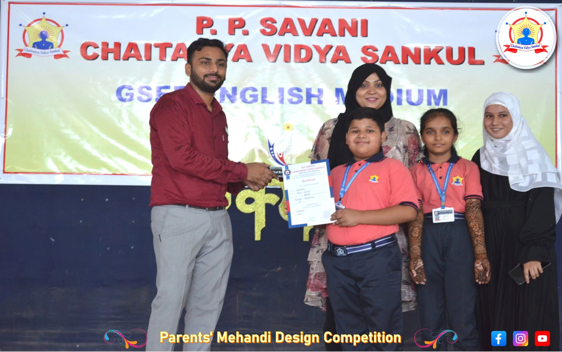 Parents' Mehandi Design Competition