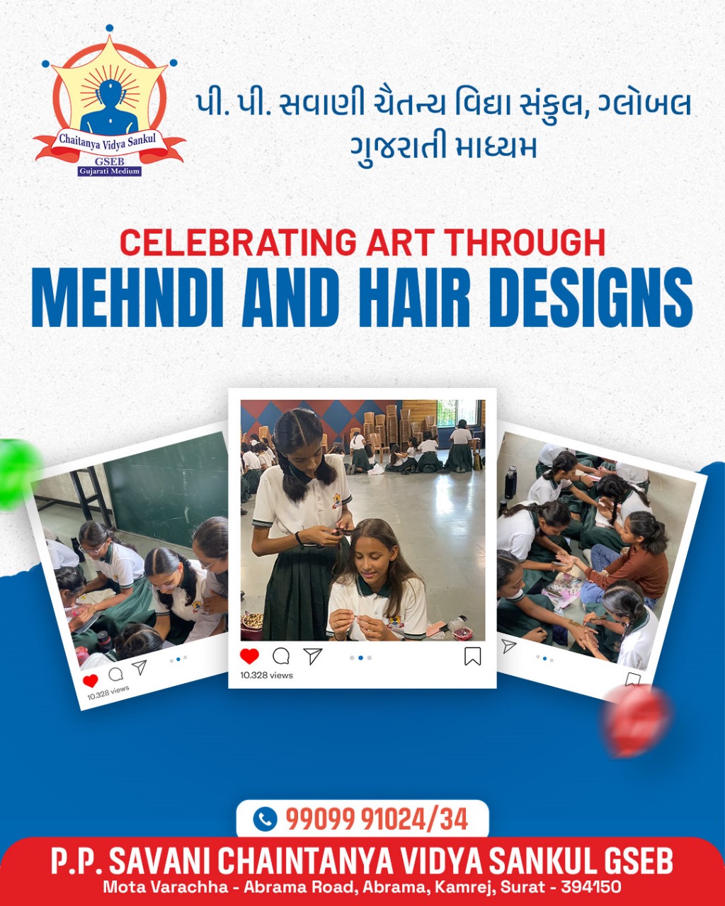 Mehndi And Hair Designs